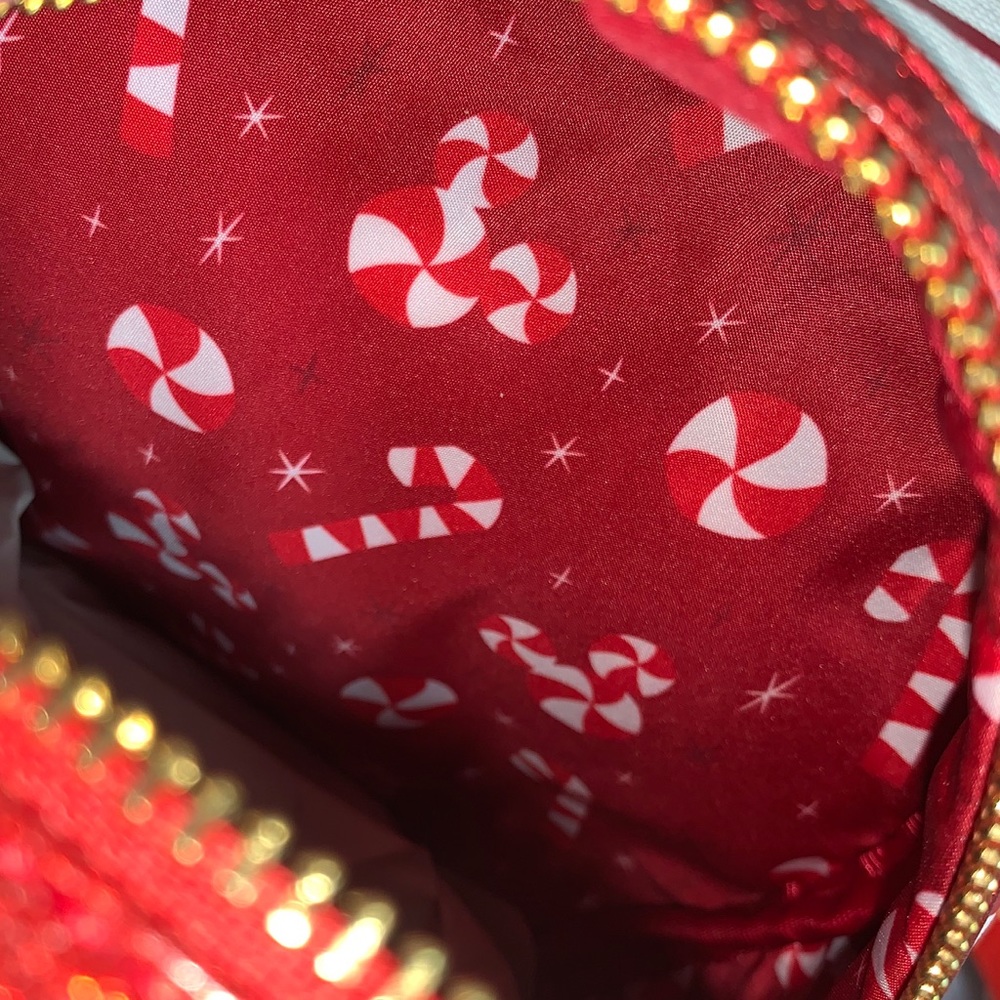 Disney Parks Christmas Loungefly Mini Backpack - Picture 9 of 14